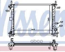 �������� �������� (Nissens) (AVA) (��. �������) BodyParts ���. Fdfoc98-910 Focus 98- FDFOC98910 ����