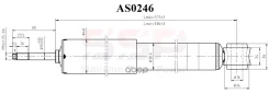 ����������� SSP AS0246 (343282; �48531-44020; �G12353LR; �SA-1066) SSP ���. AS0246 AS0246 ����