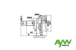 ���� TO-05A48 AW1510045A 0110005A48/CO7525A/4341020310/�20311/20560/ AYWIparts ���. AW1510045A AW1510045A ����