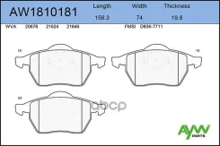 ������� ��������� VW Passat 1.6-2.8 96-00, Audi A4 1.6-2.8 94-00 �������� AYWIparts ���. AW1810181 AW1810181 ����
