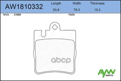 ������� PF-0126 AW1810332 GDB1334/GDB1421 AYWIparts ���. AW1810332 AW1810332 ����