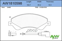 ������� ��������� Ford Transit 06, Transit Bus 06, Transit Tourneo 06, Amarok 10 �������� � �������� AYWIparts ���. AW1810598 AW1810598 ����