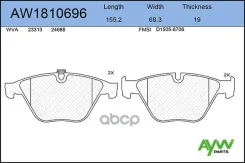 ������� ��������� �������� AW1810696 BMW 5(F10, F18) 03/10, 6(F06, F12, F13) 11 AYWIparts ���. AW1810696 AW1810696 ����