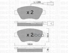 ������. ������. ������� Fiat Punto Evo 1.2i, 1.3 Mjt 75 HP, 1.4i 2009- F Metelli ���. 2203213 �-� 2203213 ����