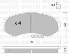 ������. ������. ������� Mitsubishi Pajero 2000- F Metelli ���. 2203990 �-� 2203990 ����