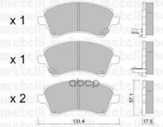 ������. ������. ������� Toyota Corolla 02- F Metelli ���. 2204460 �-� 2204460 ����