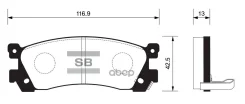 ������� �������� Sangsin brake ���. SP1060R AN-344WK SP1060R ����