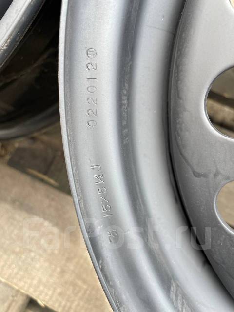 Диски штамповки 15, Honda, 15", 1 шт, 4x100, штампованные, 4 шт, б/у, в ...