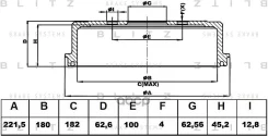 ������� ��������� Hyundai Accent 00- Blitz ���. BT0138 BT0138 ����