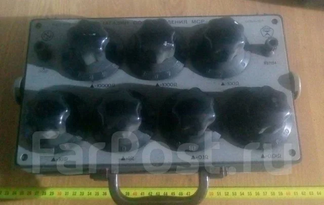 Магазин сопротивления МСР-63 СССР, б/у, в наличии. Цена: 1 500₽ во ...