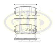 ������� ��� CHV Captiva/OPL Antara 2.4-3.2/2.0D/CDTI 06- ECO-LINE G. U. D ���. GBP880169 GBP880169 ����
