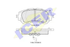 ������� ��������� Toyota 13- ICER Icer ���. 182180 182180 ����