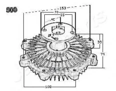 ���������� Japanparts ���. VC-500 VC500 ����