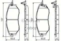 ������. ������. ������� BP1542 Subaru Legacy IV Berlina/Station Wagon 08/03-09/09, Subaru Outback BL, BP 11/03-08/09, Subaru Tribeca B9 05/05- F Bosch...