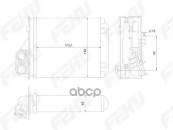 �������� ��������� (�������) ��� Lada Largus (12-)/Renault Logan (04-) FEHU ���. FRH1027M FRH1027M ����