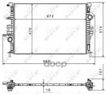 �������� ��������� (Al) Volvo V40 2.0D 12- 58499 NRF ���. 58499 58499 ����