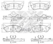 ������� ��������� �������� ������ �-� Mercedes-BENZ M-Class (W163) ML 320 (163.154) Mapco ���. 6707 6707 ����