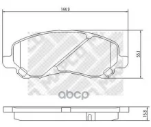 ������� ��������� �������� �������� �-� � �������� ������ Mitsubishi ASX (GA_W_) 1.6 Mivec Outlande Mapco ���. 6751 6751 ����