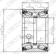 ��������� �������� ������� Peugeot Boxer 94-14 / Citroen Jumper 94-02 Sat ���. ST-3326.69 ST332669 ����