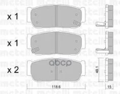 ������. ������. ������� SsangYong Rodius 2005- R Metelli ���. 2207270 �-� 2207270 ����