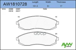 ������� ��������� Mitsubishi L200 06.96-12.07, Nissan Maxima QX 02.95-08.00, Maxima Station Wagon 10.97 �������� AYWIparts ���. AW1810728 AW1810728 ��...