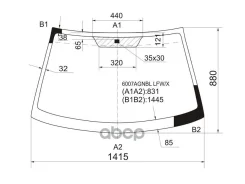 ������ ������� Nissan Almera 00-06 / Almera Classic 06-12 XYG ���. 6007Agnbl LFW/X 6007AGNBLLFWX ����