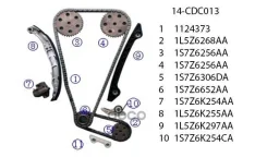�������� ���� ��� Ford 2.3 (1124373 / 2 ����, ���������� ���+��, ������, �����������, ���������) UM United Motors ���. 14-CDC013 14CDC013 14CDC013 ���...