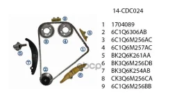 �������� ��� Ford/Peugeot 2.2 (�� �����������) UM United Motors ���. 14CDC024 14CDC024 ����