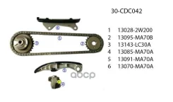 �������� ���� ��� Nissan ZD30DDTi /ZD30DD (���� Z=82+����������+������+ �����������+2 ��������� Z=26) (13028-2W200) United Motors ���. 30CDC042 30CDC0...