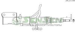 ����������� ������������ �������� Hyundai Santamo (98-) Kia Joice (99) Mitsubi Sensen ���. 42140102 42140102 ����