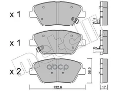 ������. ������. ������� Hyundai Sonata VI 2009- 2.0, 2.4 Front Metelli ���. 2209450 �-�, �������� 2209450 ����