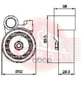 ����� �������� LAND Cruiser 80 FZJ80/HDJ81/HZJ80 1990-2001 13505-17020 ASVA ���. TYBP-041 TYBP041 ����