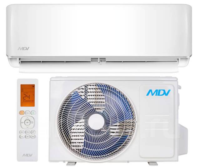Кондиционер MDV Mdsag-24HRDN8 (Inverter ), инверторный, 70 м², новый, в ...