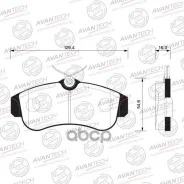 ������� ��������� ������ Nissan Almera N16E (00-06), Primera 9602 Avantech-AV725= Kashiyama-D1230H= Fenox-bp43098= nibk-PN2230= Mintex-MDB1818= Brembo...