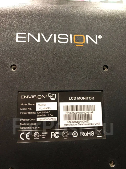 Envision. 24", ���������� �� (LCD, LED, QLED) ����