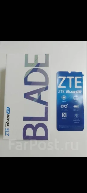 ZTE Blade A51. �/�, 32 ��, �����, 3G, 4G LTE, Dual-SIM, ����������, NFC ����
