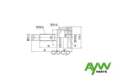 ���� MI-38A43 AW1510100A MR580861/ AYWIparts ���. AW1510100A AW1510100A ����