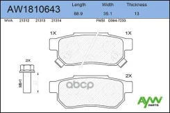 ������� PF-8206 AW1810643 PF8266/PF8145/GDB3160499317588�4 AYWIparts ���. AW1810643 AW1810643 ����