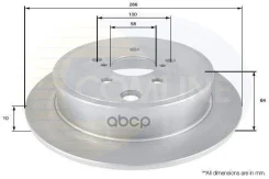 ���� ���� SUB Forester/Impreza/Legacy/Outbac�K 08- ��� �� ���� 286X10 Comline ���. ADC0823 ADC0823 ����