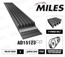 ������ ������������ 6PK1195 Miles AD15123 AD15123 ����