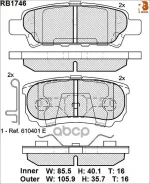 ������� ��������� �������� R Brake RB1746 R Brake RB1746 RB1746 ����