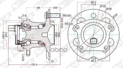 ��������� ������ ������� RAV4 03- Sat ST4245042030 ST4245042030 ����