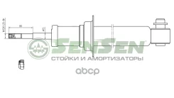 ����������� �������� ������ BMW, 5 ����� (E60)2-4,8(3)������ ������2003-2010 Sensen ���. 32140174 32140174 ����