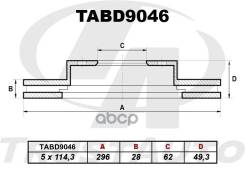 ��������� ���� (TA); TABD9046 43512-33130; �43512-42050; �43512-42090; �43512-42100; �43512-33140; �43512-06090; �43512-06140; �43512-02250; �43512-06...