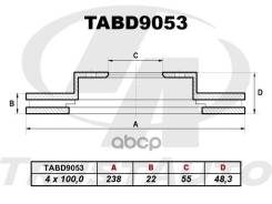 ��������� ���� (TA); TABD9053 43512-12580; �43512-12590; �43512-12350; �43512-12360; �DF7114; �RN1250; �09. �B547. �10; �GR20117; �JBD0177; �BN-1180...