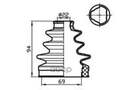 ������� ������� (TA); TACB1009 FB-2050; �C-1100T; �04438-12010; �04438-12011; �43448-12020; �04438-12021 ������� ���� ����� (69x94x22) FB2050 Trust Au...