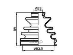 ������� ������� (TA); TACB1041 FB-2149; �C-1113; �04438-20070; �04438-20150 ������� ���� ����� (83,5x89x23) FB2149 Trust Auto TACB1041 Trust Auto ���....