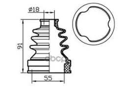������� ������� (TA); TACB1062 0415-CWRT; �C-1788T; �RTA1-22-540; �3717A015; �3817A208 ������� ���� ����� (55x91x18) 0415CWRT Trust Auto TACB1062 Trus...