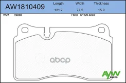 ������� ��������� VW Touareg 02-10 �������� AYWIparts ���. AW1810409 AW1810409 ����