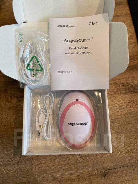 Фетельный Допплер для будущих мам AngelSounds JPD-100S(mini), б/у, в ...